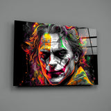 Joker Glass Wall Art || Designer Collection