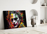 Joker Glass Wall Art || Designer Collection