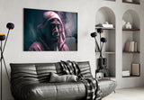 Tupac Glass Wall Art || Designer Collection