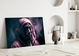 Tupac Glass Wall Art || Designer Collection