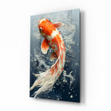 Angelfish Glass Wall Art|| Designer's Collection