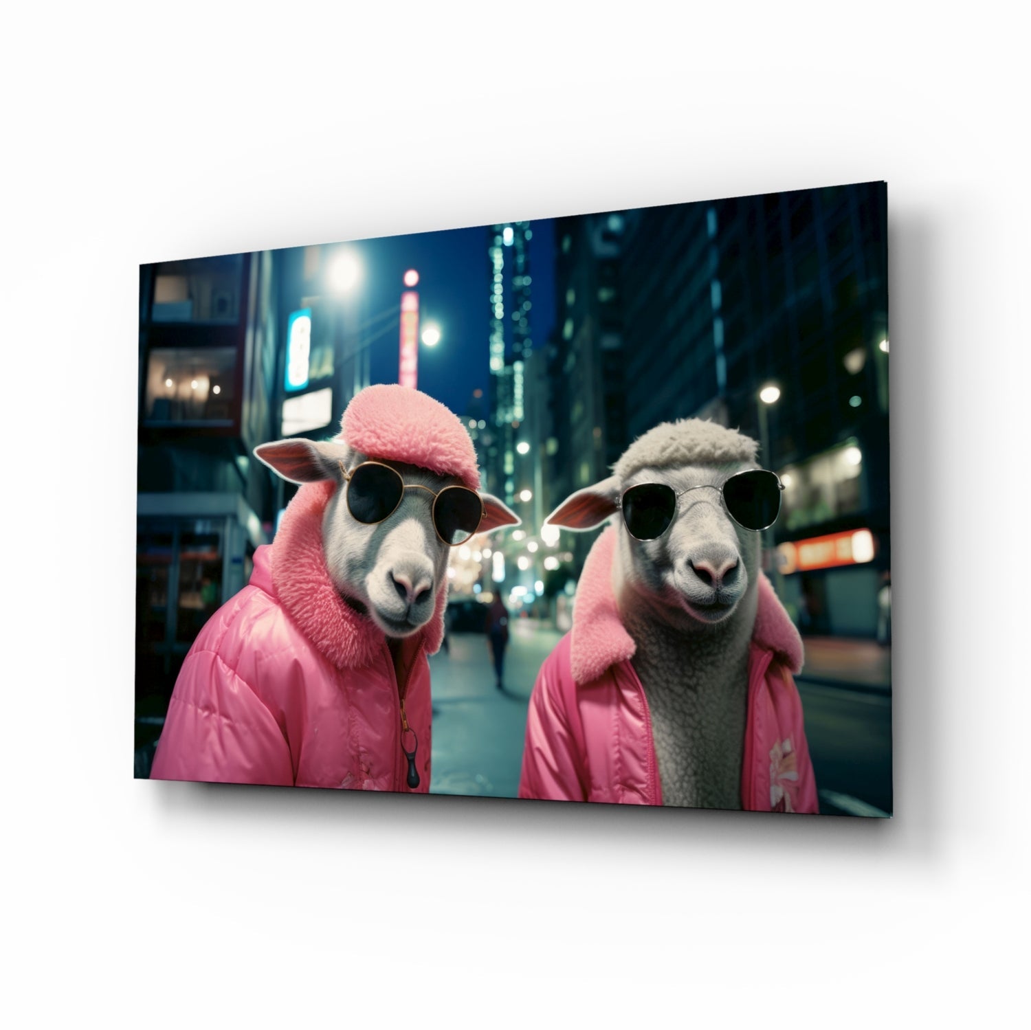 Friends of Shaun Glass Wall Art | Designer’s Collection