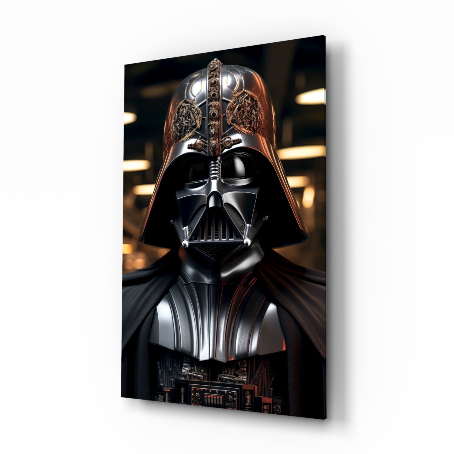 Darth Vader Glass Wall Art|| Designer's Collection