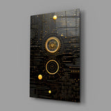 Ancient Sky Glass Wall Art|| Designer's Collection