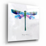 Dragonfly Glass Wall Art