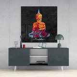 Buddha Glass Wall Art