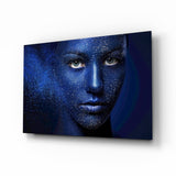 Woman Portrait 43 Glass Wall Art