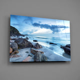 Sea Landscape Glass Wall Art