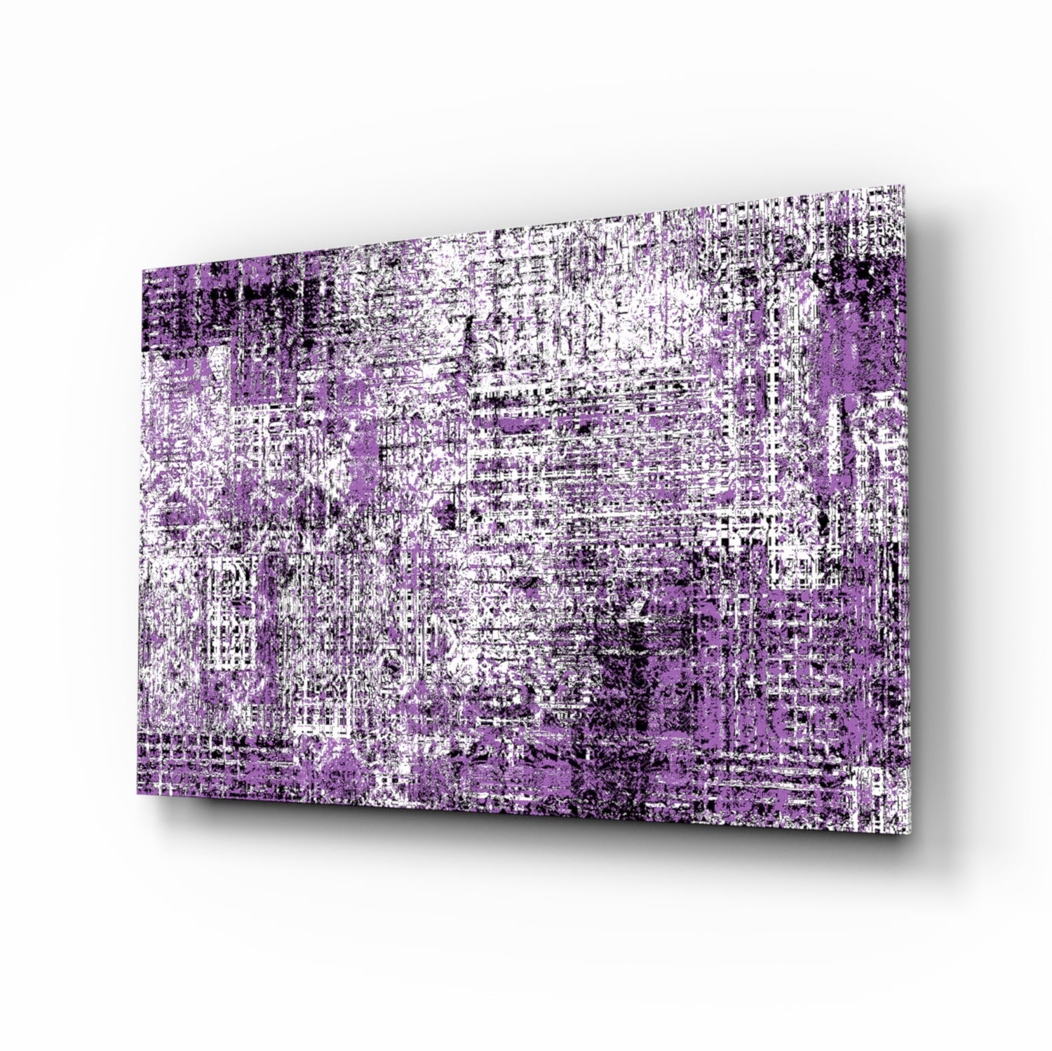 Abstract Glass Wall Art