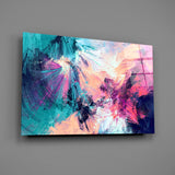 Abstract Glass Wall Art