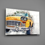 Classic Chevrolet Glass Wall Art