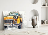 Classic Chevrolet Glass Wall Art