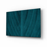 Green Leaf Glass Wall Art