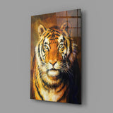 Tiger Glass Wall Art