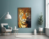 Tiger Glass Wall Art