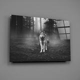 Wolf Glass Wall Art