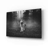 Wolf Glass Wall Art