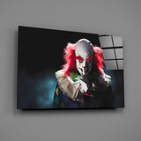 Clown Glass Wall Art