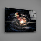 Space Glass Wall Art