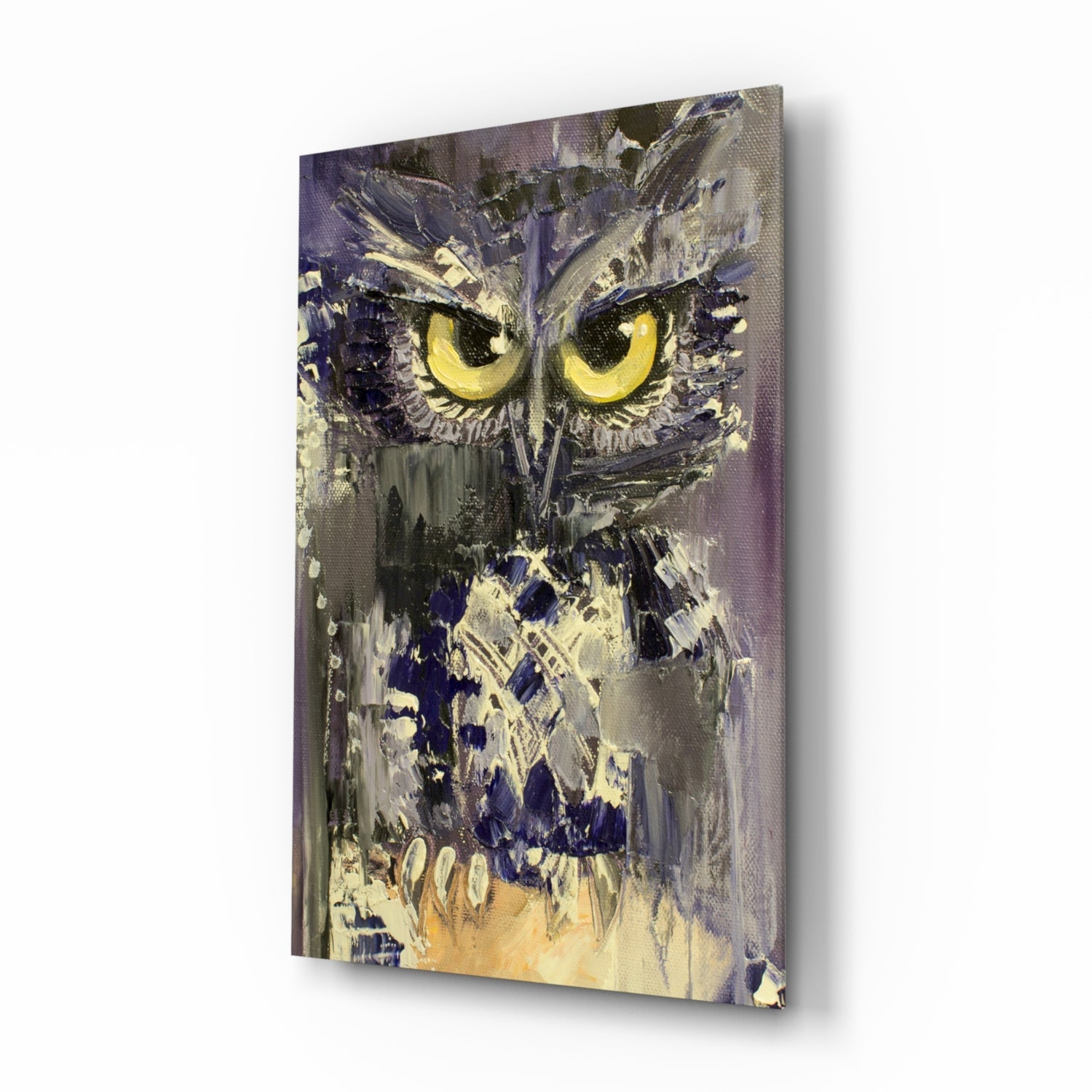 Owl Glass Wall Art