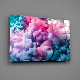 Colored Smoke Glass Wall Art