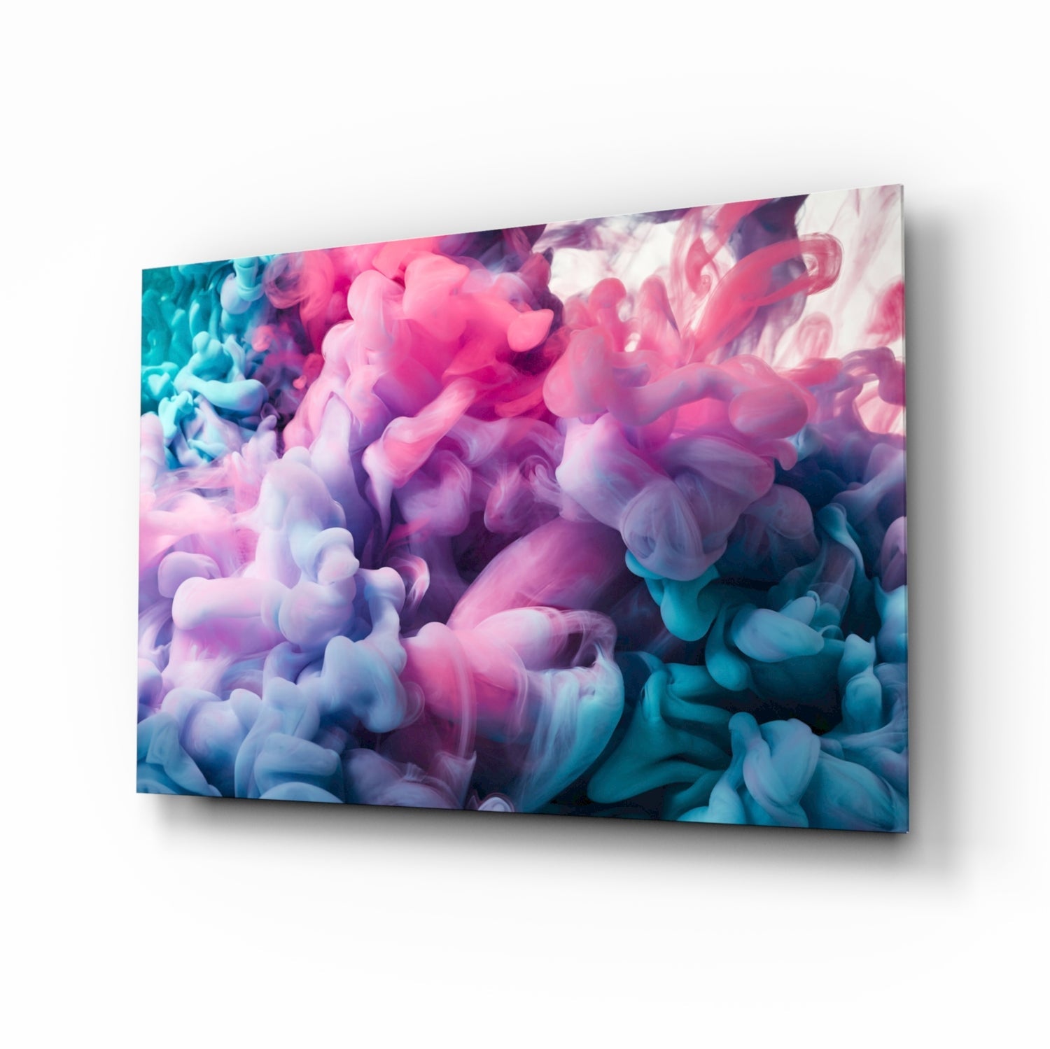 Colored Smoke Glass Wall Art