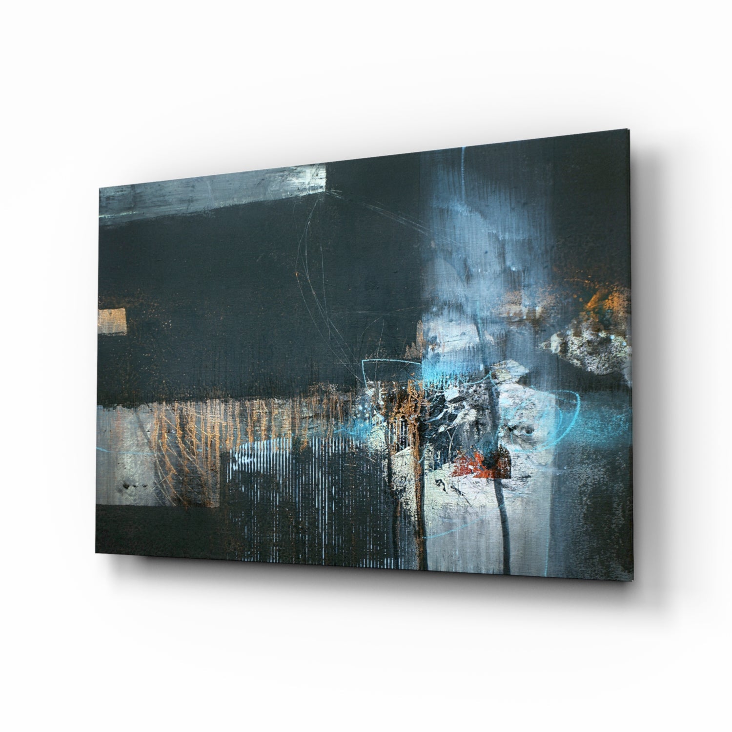 Abstract Art Glass Wall Art