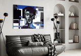 Effect Woman Glass Wall Art