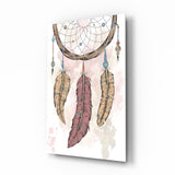 Dreamcatcher Glass Wall Art