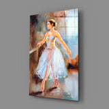 Ballerina Glass Wall Art