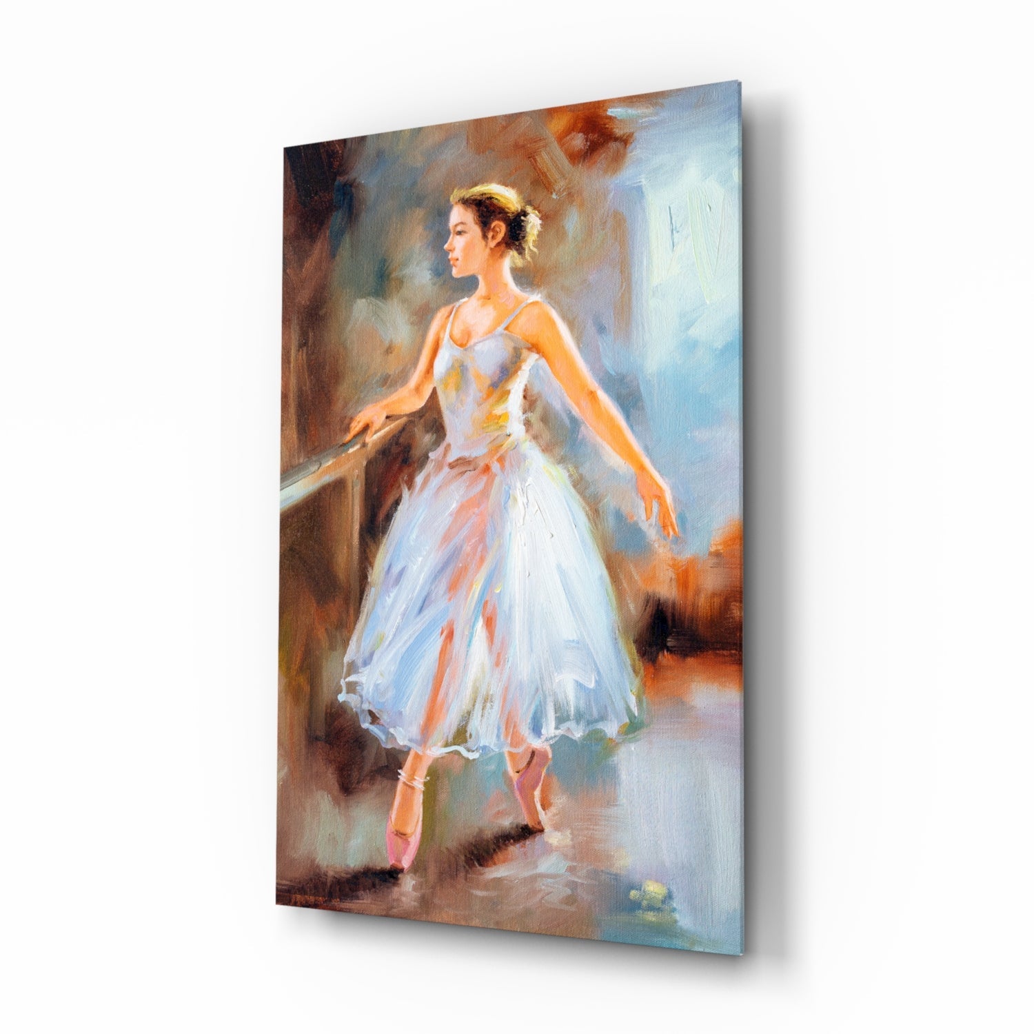 Ballerina Glass Wall Art