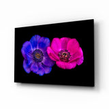 Crowned Mountain Tulip Glass Wall Art