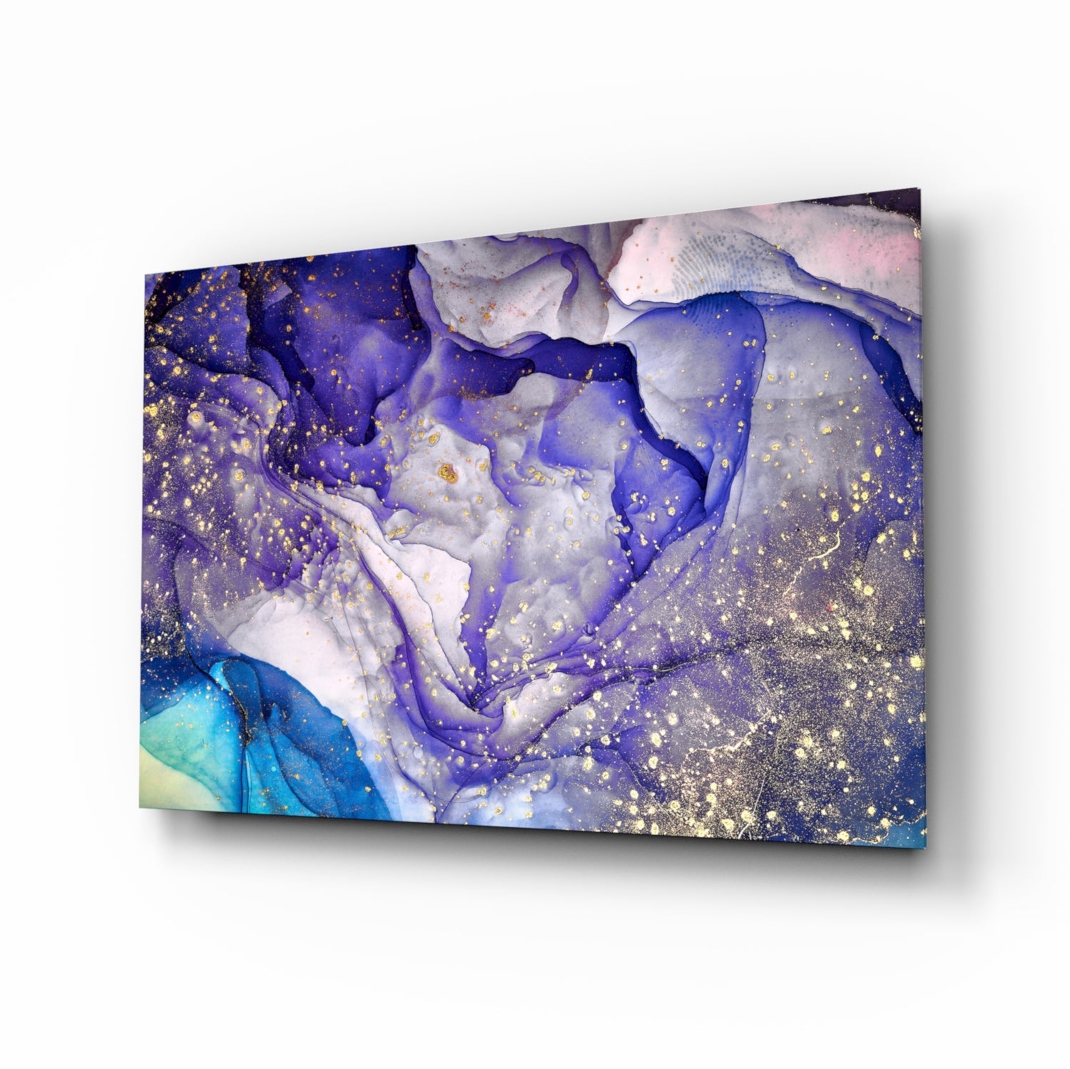 Colored Smoke Glass Wall Art