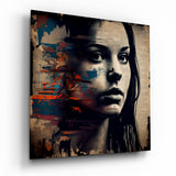 Women Glass Wall Art  || Designers Collection