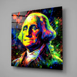 Benjamin Franklin Glass Wall Art