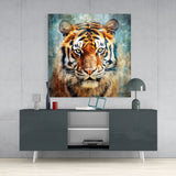 Tiger Glass Wall Art