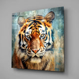 Tiger Glass Wall Art