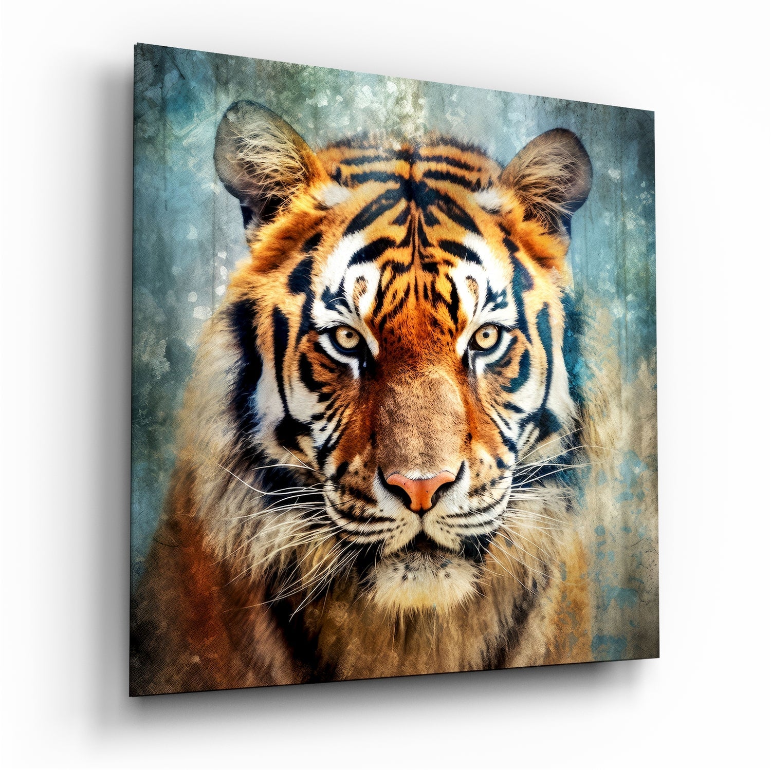 Tiger Glass Wall Art