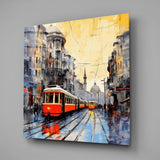 Istiklal Street Glass Wall Art