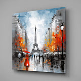 Eiffel Glass Wall Art