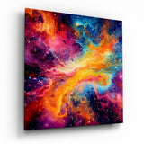 Space Glass Wall Art