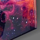 Space Glass Wall Art