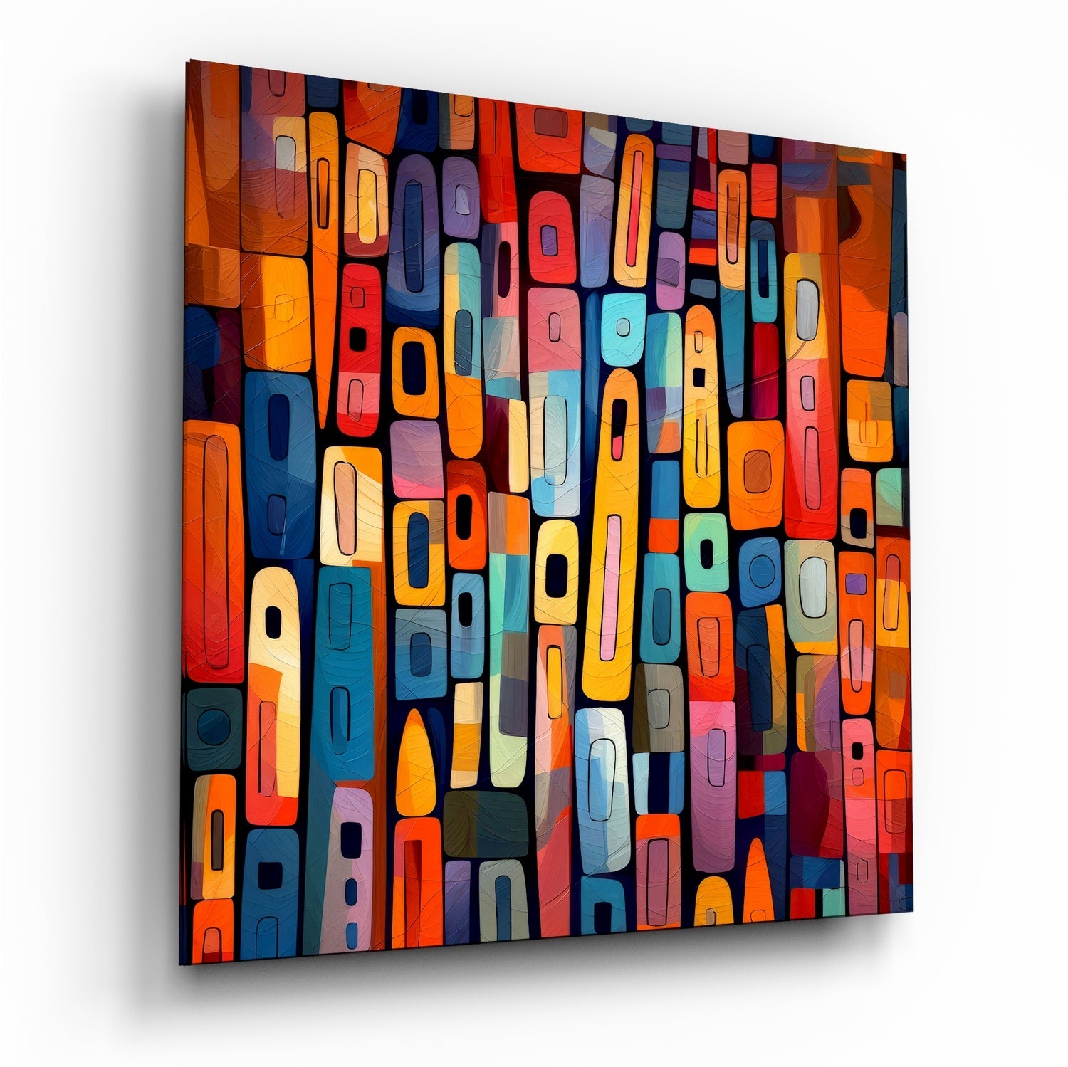 Modern Art Glass Wall Art