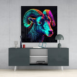 Ram Glass Wall Art