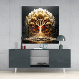 Life Tree Glass Wall Art|| Designer's Collection