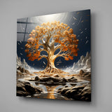 Life Tree Glass Wall Art|| Designer's Collection