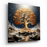 Life Tree Glass Wall Art|| Designer's Collection