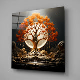 Life Tree Glass Wall Art|| Designer's Collection