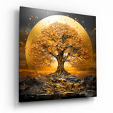 Life Tree Glass Wall Art|| Designer's Collection