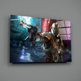 Mandalorian - Old Republic Glass Wall Art